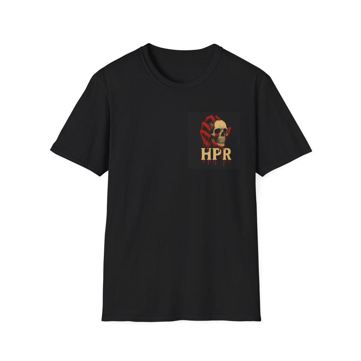 Paranormal Crew T-Shirt — 'Horn Paranormal' Haunted Skull Hoodie Art