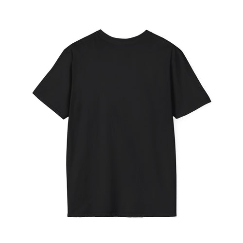 Ghost With Chains T-Shirt — “Are There Any Living People Here?” Halloween Tee