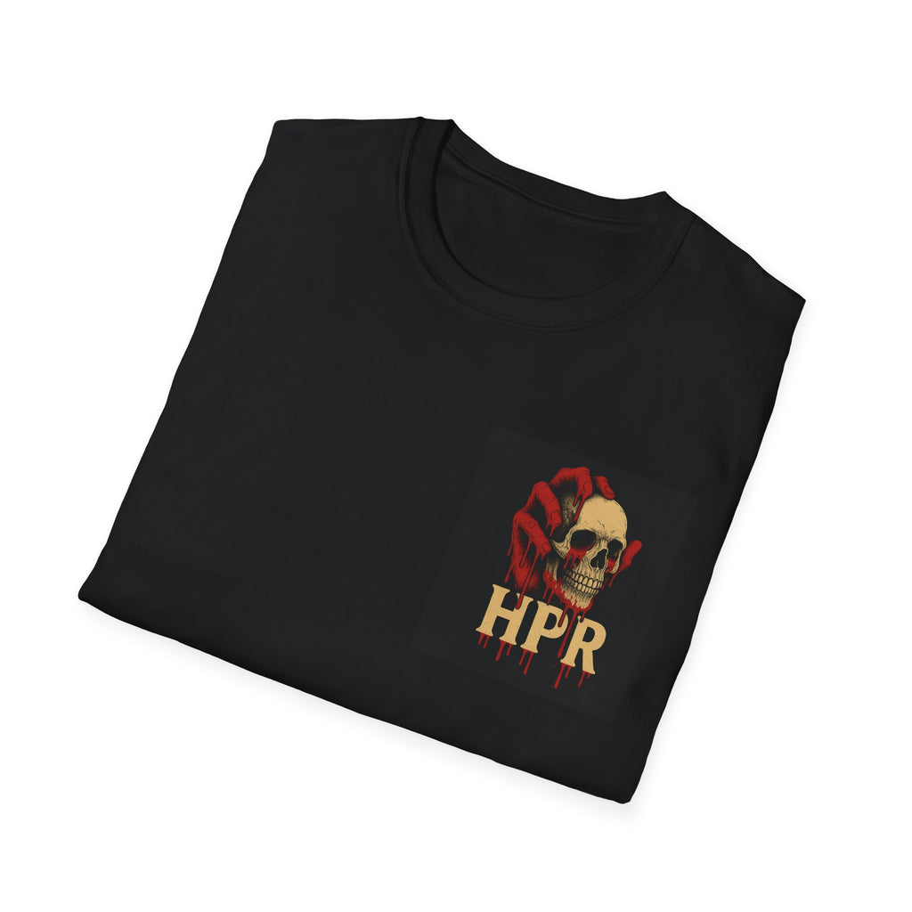 Paranormal Crew T-Shirt — 'Horn Paranormal' Haunted Skull Hoodie Art